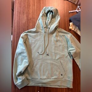 Women’s Roxy sweatshirt/hoodie with pockets and waive print on back size S